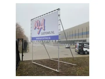 freistehendes 18/1 Banner-Spannrahm