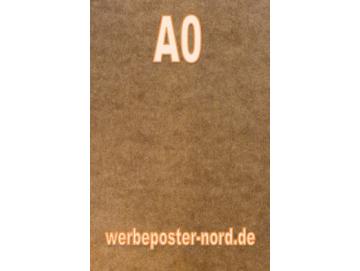gebohrte Hartfaserplatten  A0 - Werbeposter-Nord