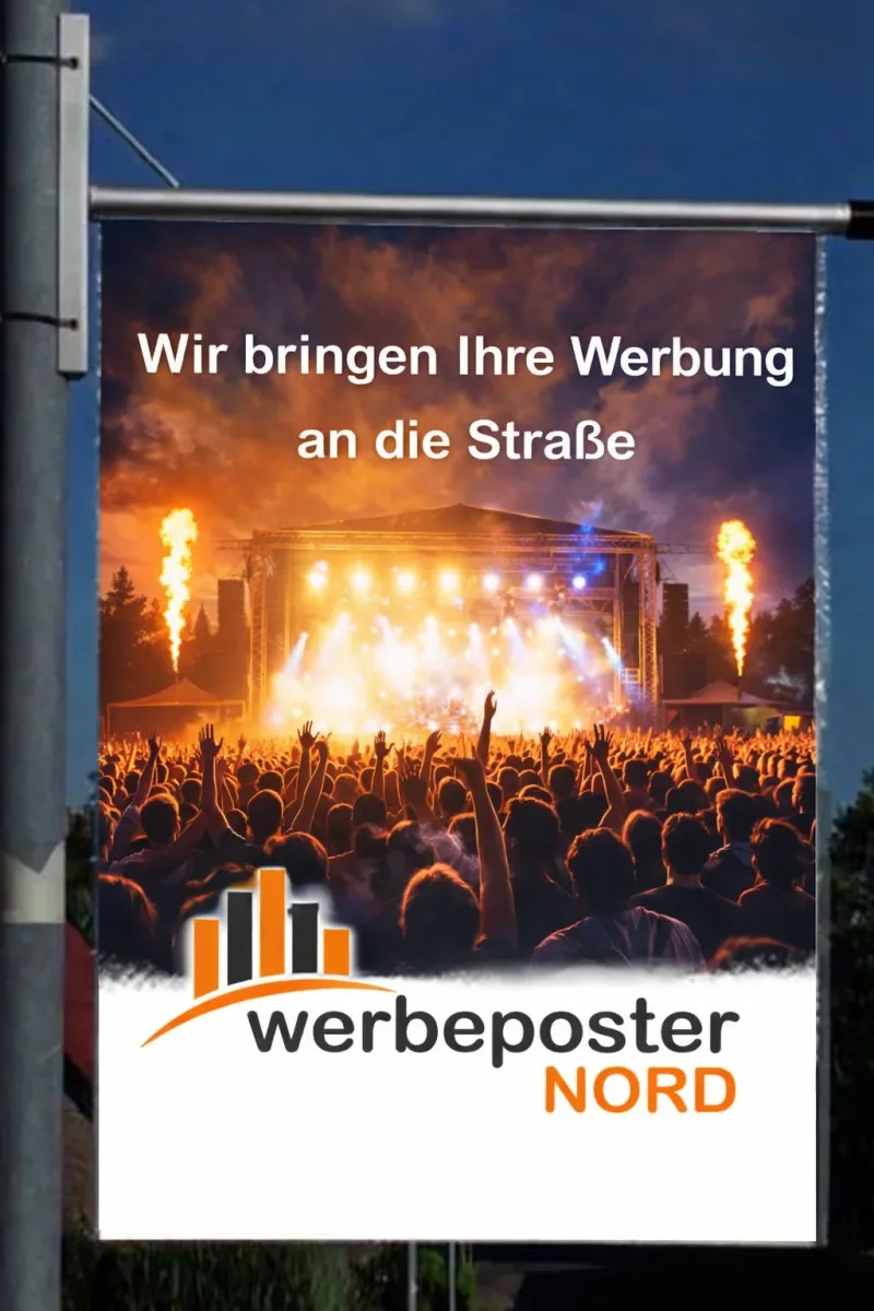 Mastwerbeschilder A1 – maximale Sichtbarkeit für Ihre Botschaft